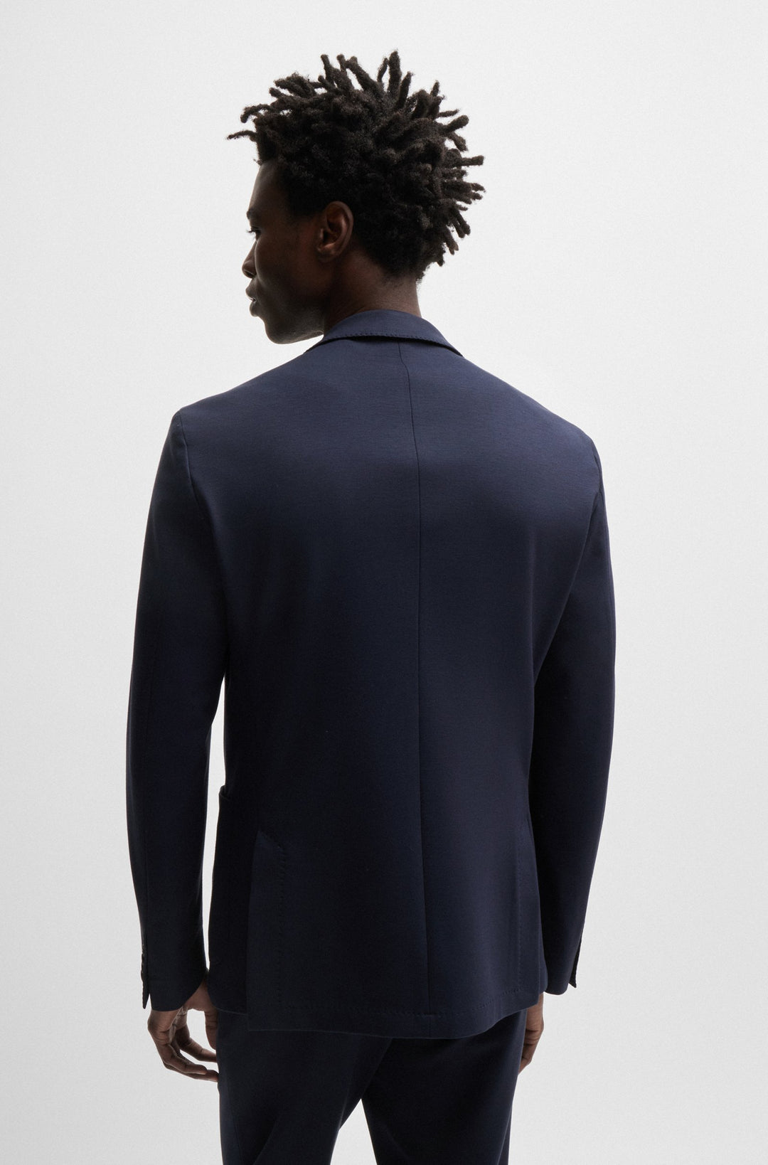 BOSS Blazers Slim Fit in Viscose Mix - C-HANRY-J-233 10234615 01-50494632- Concorde Fashion#color_navy-404