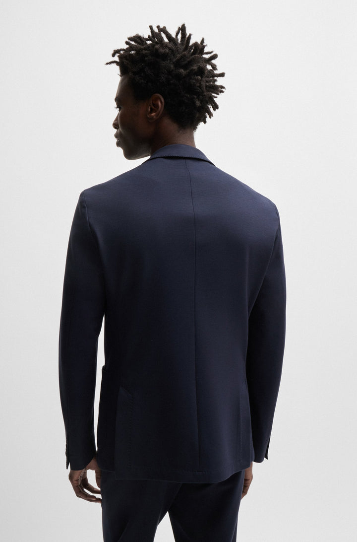 BOSS Blazers Slim Fit in Viscose Mix - C-HANRY-J-233 10234615 01-50494632- Concorde Fashion#color_navy-404