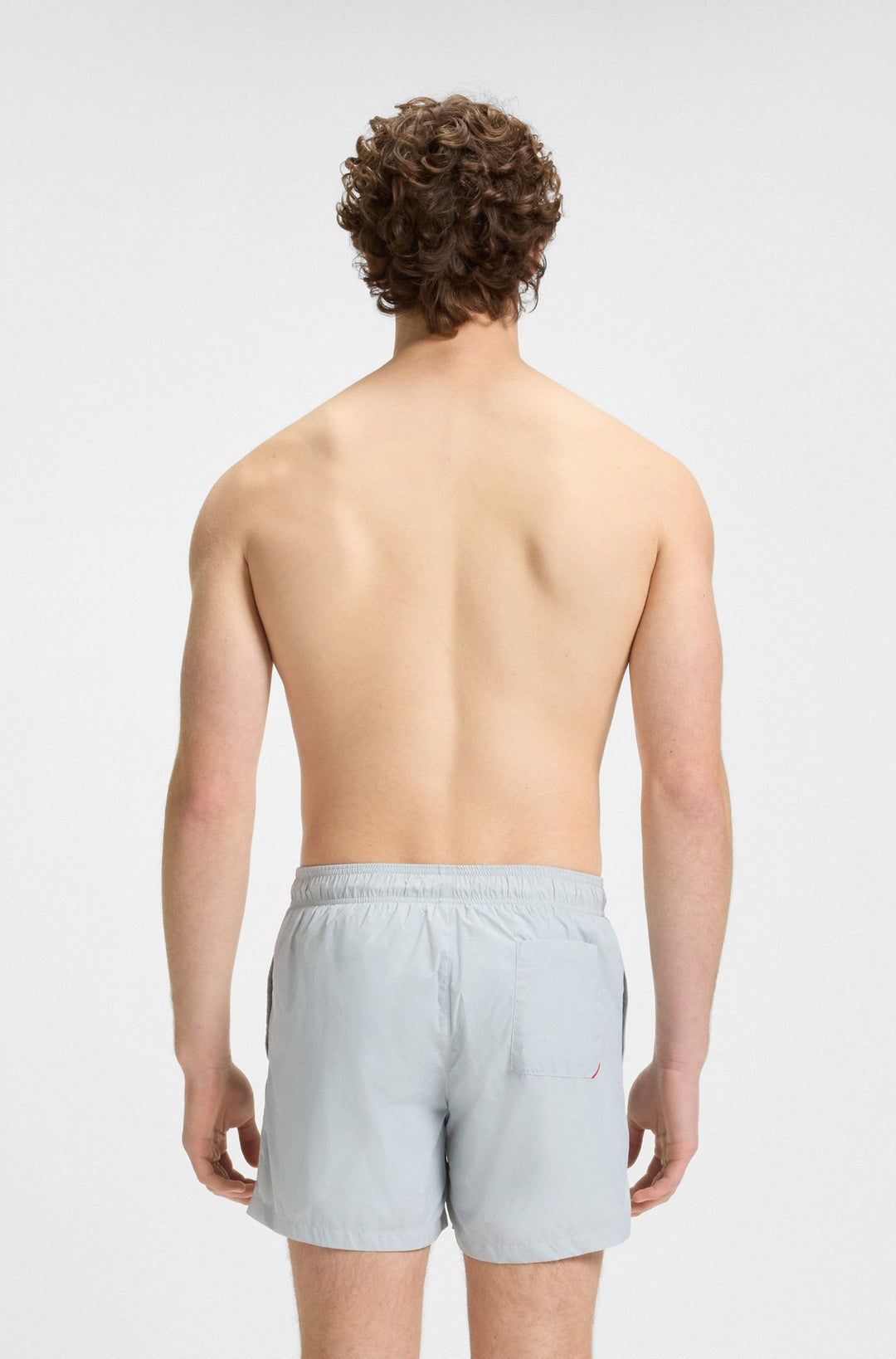HUGO Regular Fit Shorts in Nylon - HAITI 10234766 02-50469312 - Concorde Fashion#color_grey-050