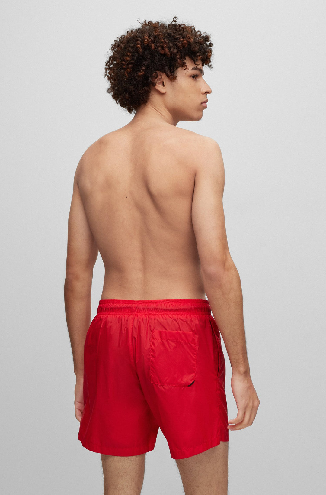 HUGO Regular Fit Shorts in Nylon - HAITI 10234766 02-50469312 - Concorde Fashion#color_pink-693