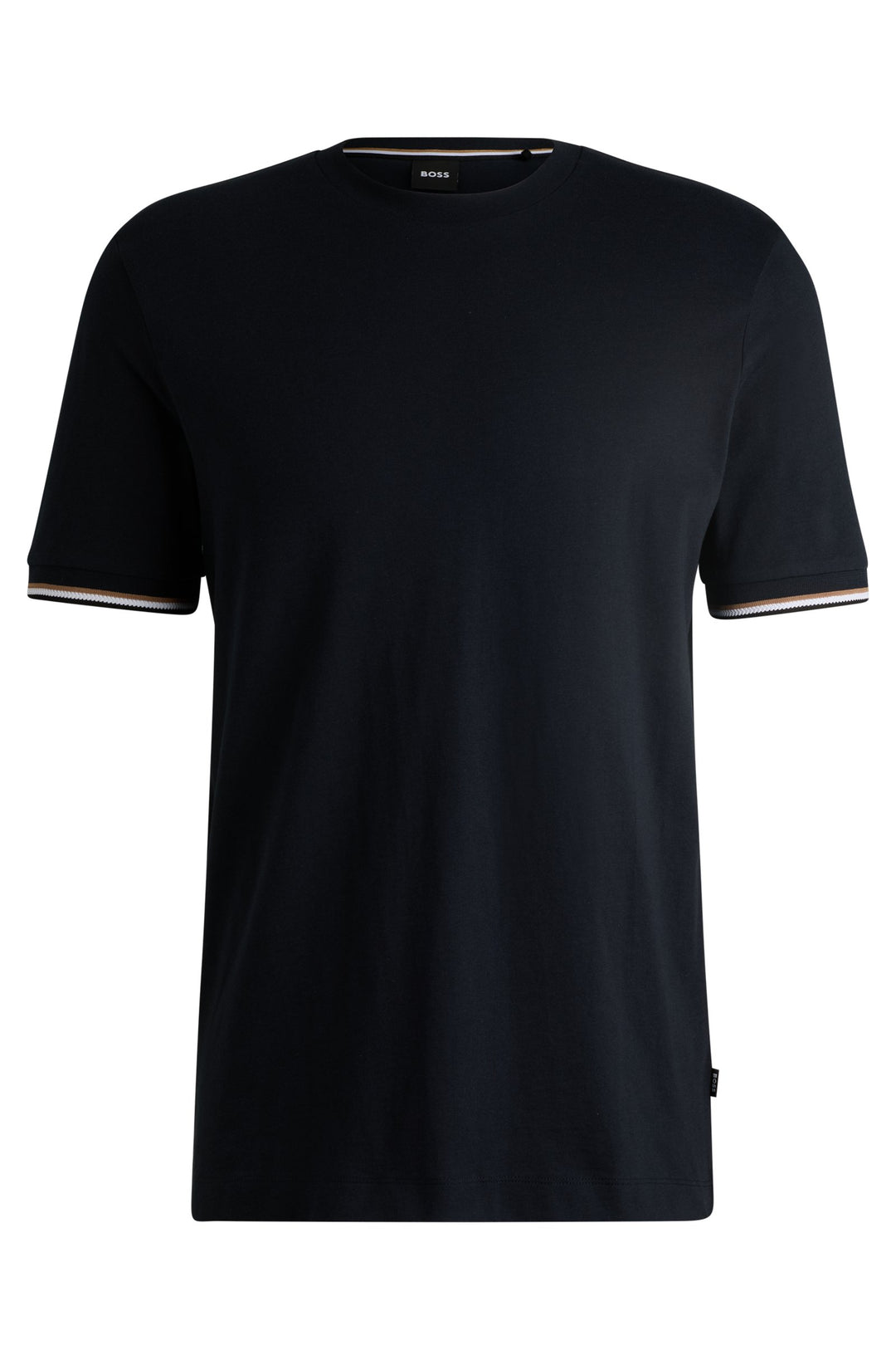 BOSS T-Shirts Regular Fit in Cotton - THOMPSON 04 10236129 01-50501097- Concorde Fashion#color_navy-404