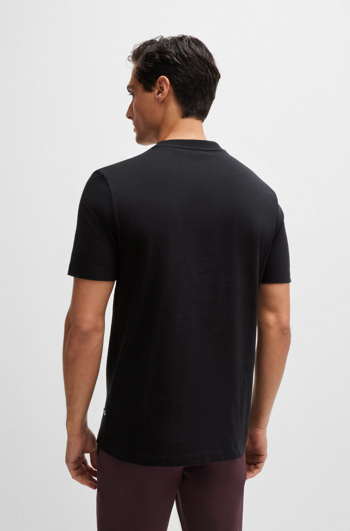 BOSS T-Shirts Regular Fit in Cotton - C-THOMPSON 06 10236129 01-50521520- Concorde Fashion#color_black-002