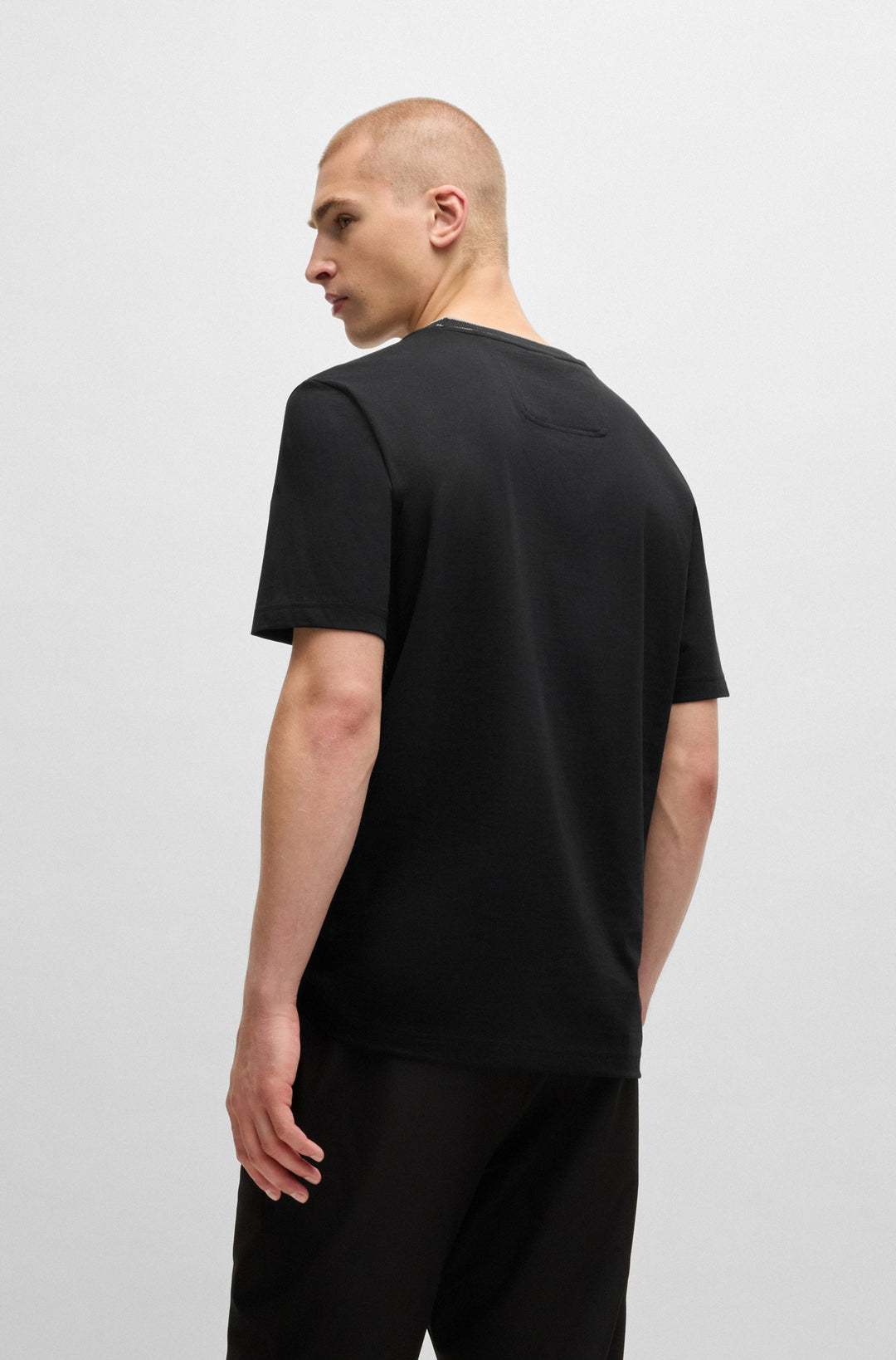 BOSS T-Shirts Regular Fit in Cotton - TEE 5 10236129 01-50525080- Concorde Fashion#color_black-001