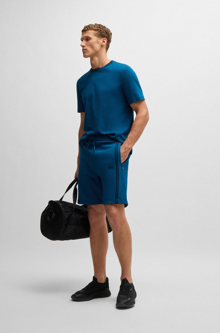 BOSS T-Shirts Regular Fit in Cotton - TEE 5 10236129 01-50525080- Concorde Fashion#color_blue-494