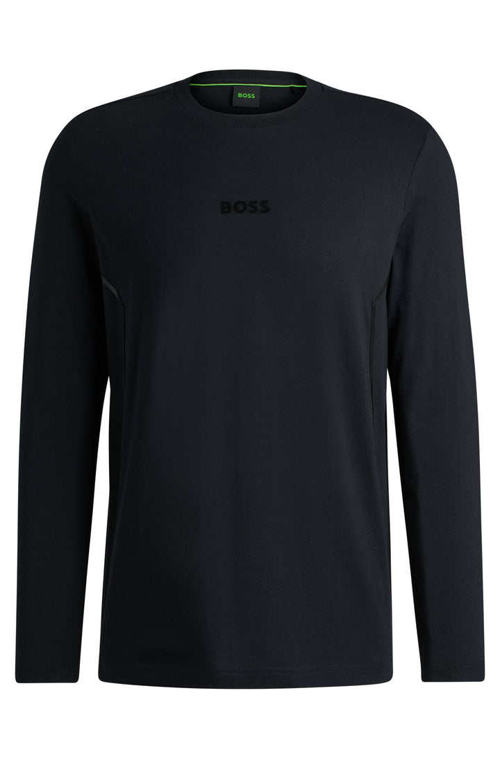 BOSS T-Shirts Regular Fit in Cotton - TOGN MIRROR 10236129 01-50527126- Concorde Fashion#color_black-001