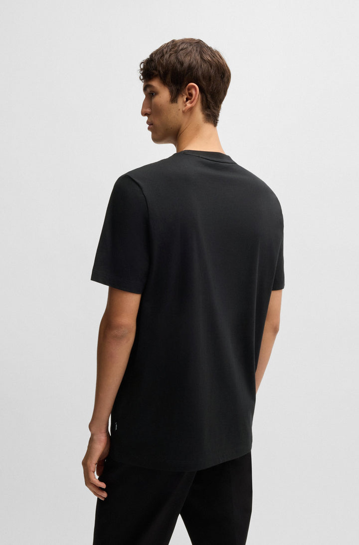 BOSS T-Shirts Regular Fit in Cotton - C-THOMPSON 60 10236129 01-50527338- Concorde Fashion#color_black-001