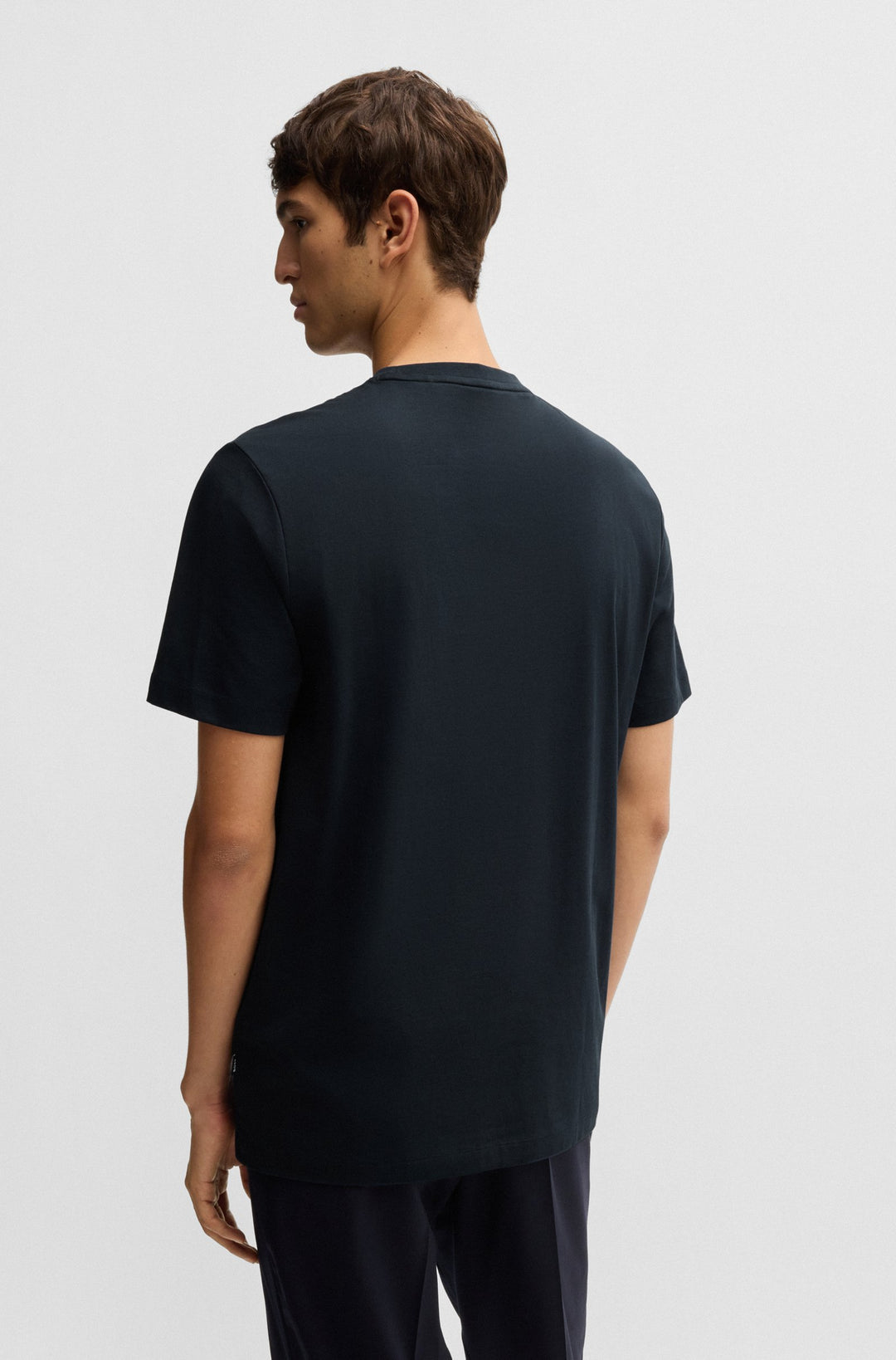 BOSS T-Shirts Regular Fit in Cotton - C-THOMPSON 60 10236129 01-50527338- Concorde Fashion#color_navy-404