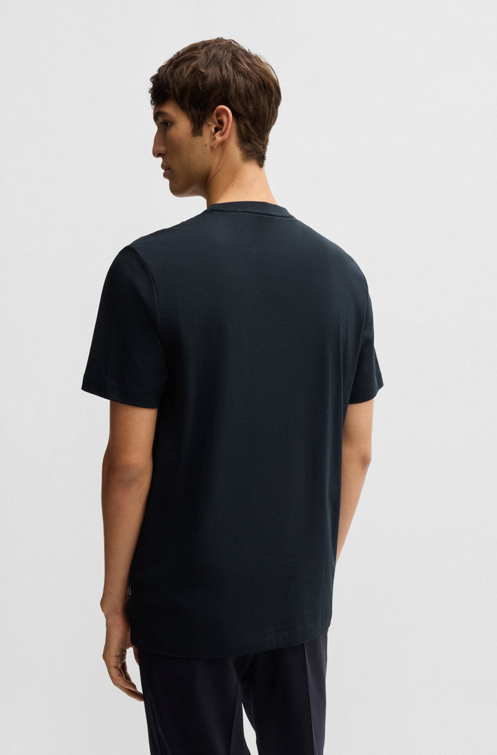 BOSS T-Shirts Regular Fit in Cotton - C-THOMPSON 60 10236129 01-50527338- Concorde Fashion#color_navy-404