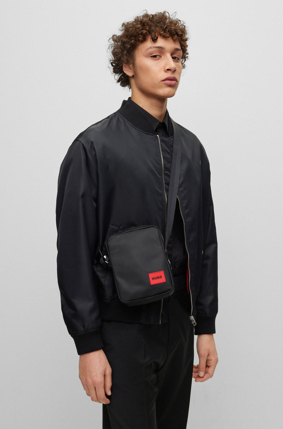 HUGO  Bags in Polyester - ETHON 2.0N_NS ZIP 10236381 01-50492693- Concorde Fashion#color_black-002