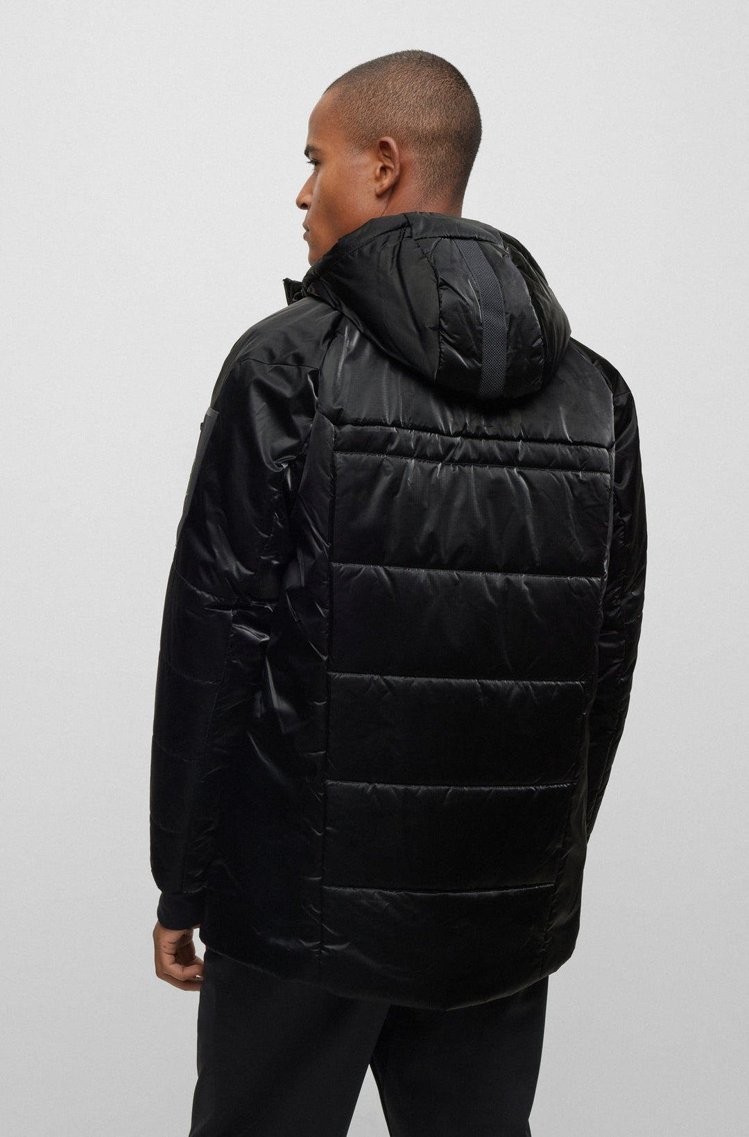 BOSS Regular Fit Casual Jackets in Nylon - J_CARDANO 10236457 01-50497644- Concorde Fashion#color_black-001