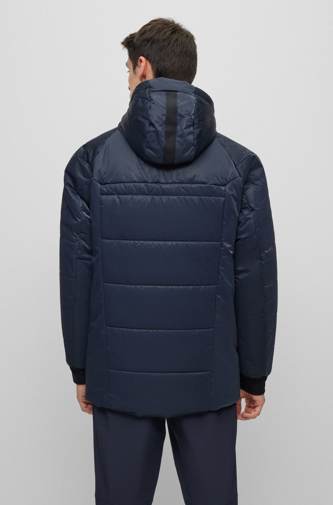 BOSS Regular Fit Casual Jackets in Nylon - J_CARDANO 10236457 01-50497644- Concorde Fashion#color_navy-402