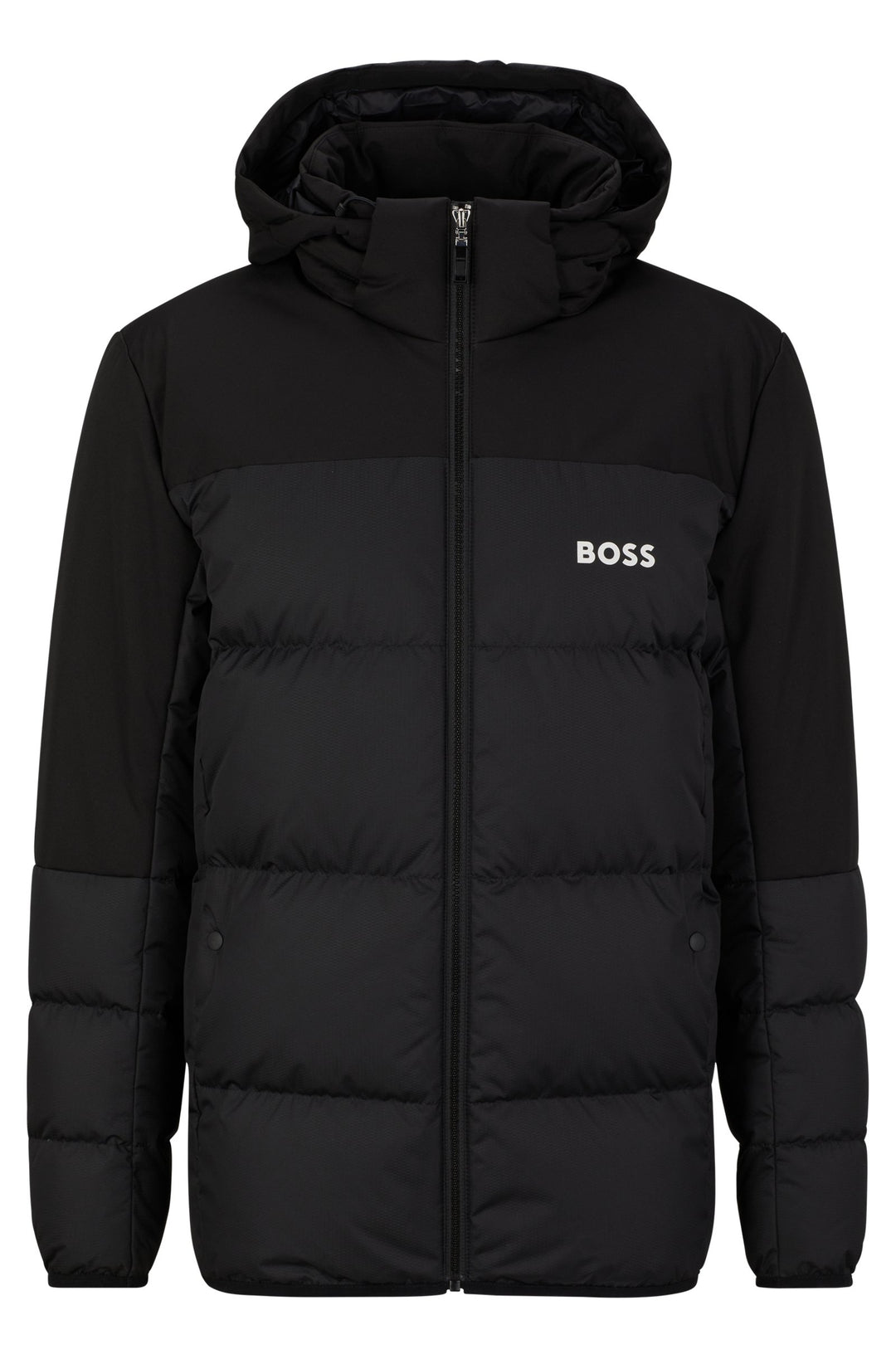 BOSS Regular Fit Casual Jackets in Polyester - J_HAMAR1 10237082 01-50497558- Concorde Fashion#color_black-001