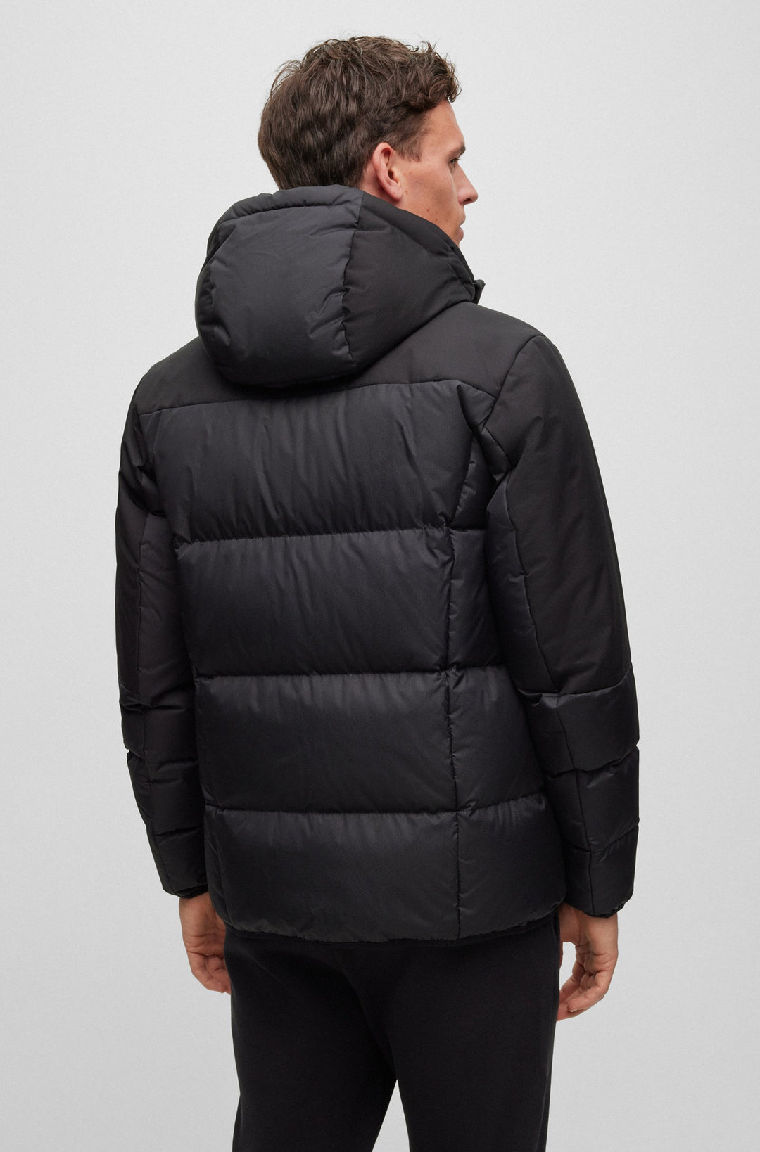 BOSS Regular Fit Casual Jackets in Polyester - J_HAMAR1 10237082 01-50497558- Concorde Fashion#color_black-001