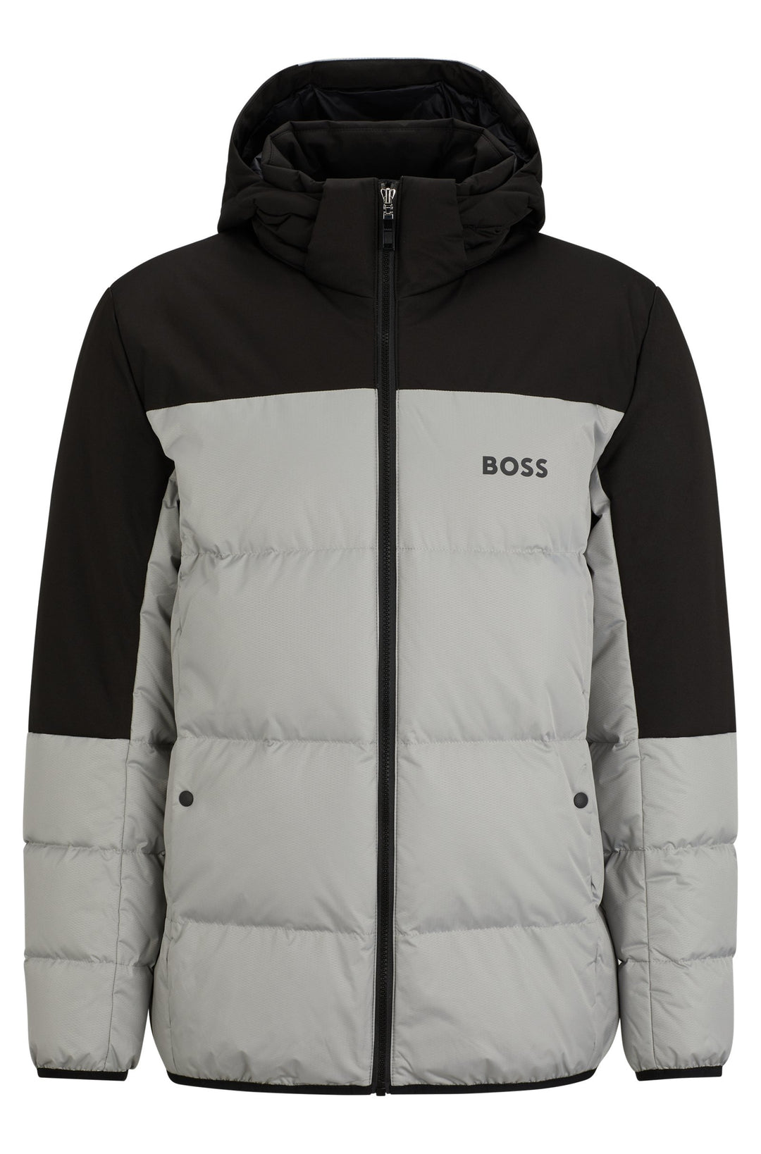 BOSS Regular Fit Casual Jackets in Polyester - J_HAMAR1 10237082 01-50497558- Concorde Fashion#color_grey-063