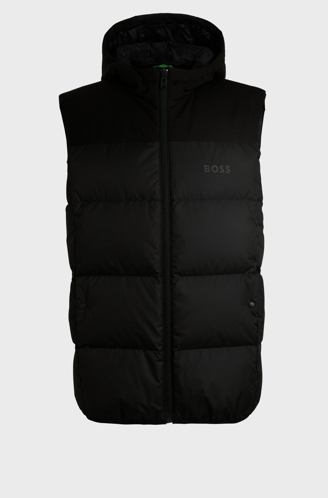 BOSS Vests Regular Fit in Polyester - V_HAMAR 2 10237082 01-50522646- Concorde Fashion#color_black-001