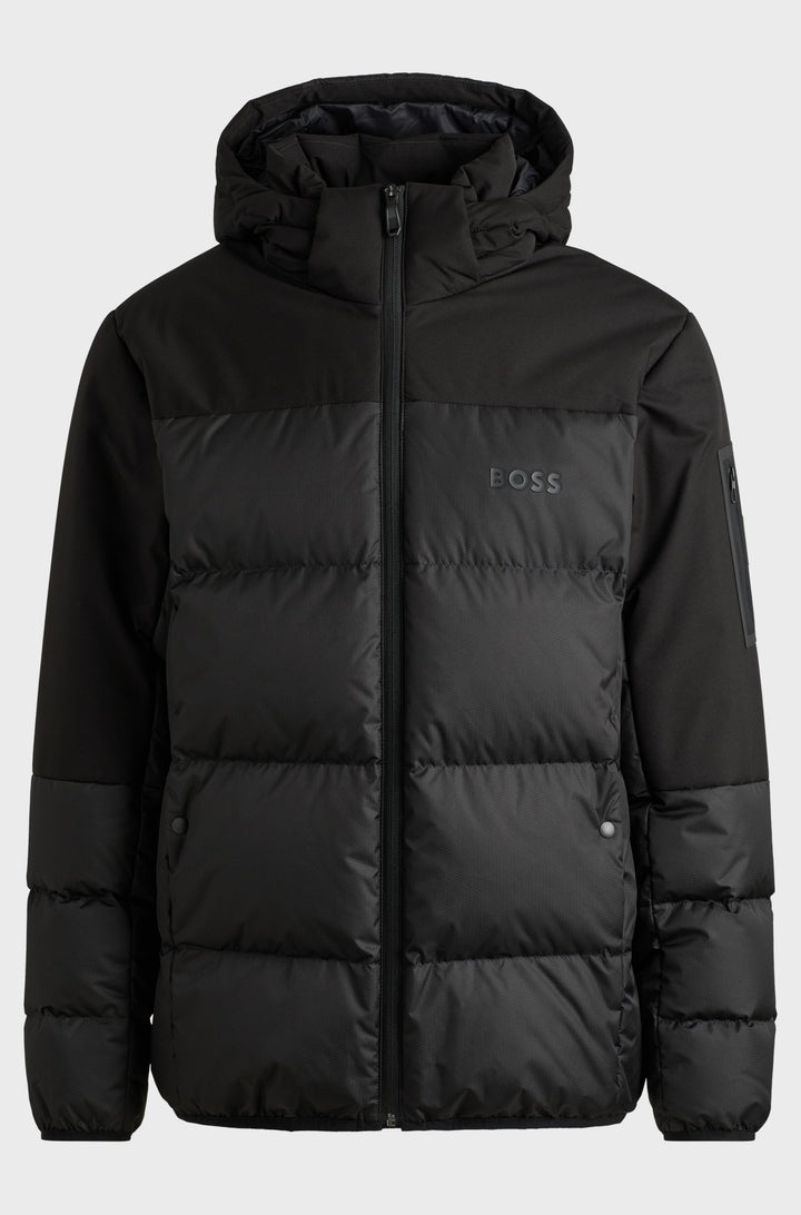 BOSS Casual Jackets Regular Fit in Polyester - J_HAMAR 3 10237082 01-50522660- Concorde Fashion#color_black-001