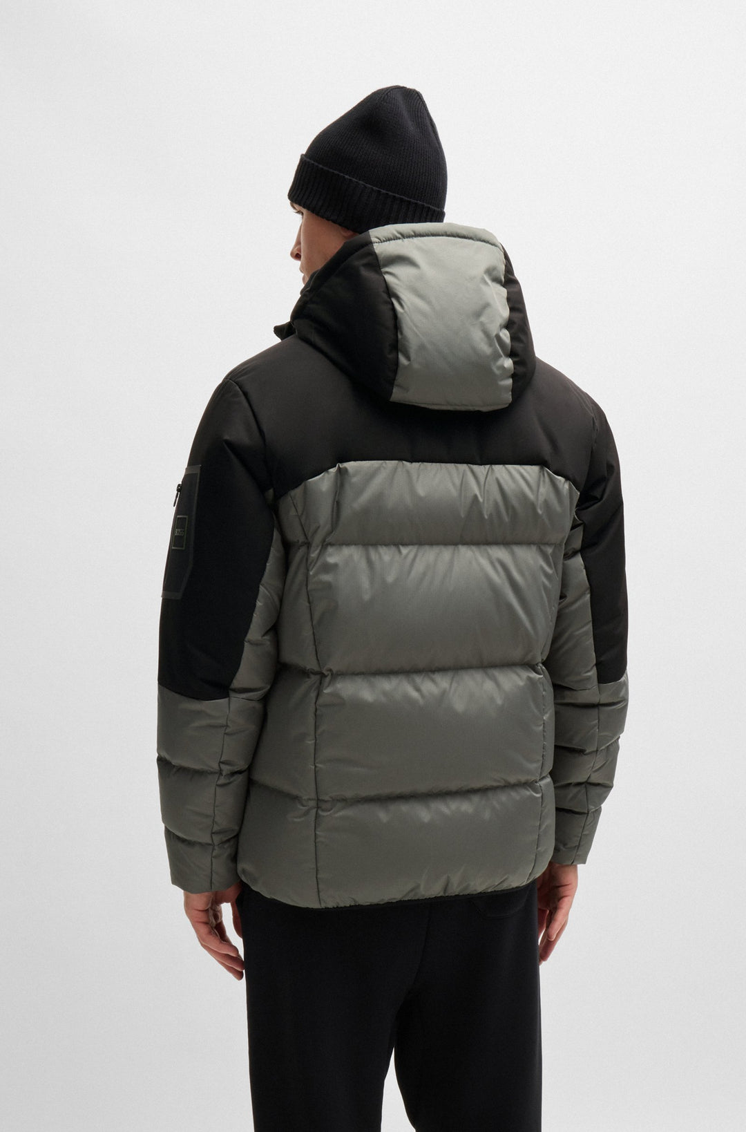 BOSS Casual Jackets Regular Fit in Polyester - J_HAMAR 3 10237082 01-50522660- Concorde Fashion#color_grey-056