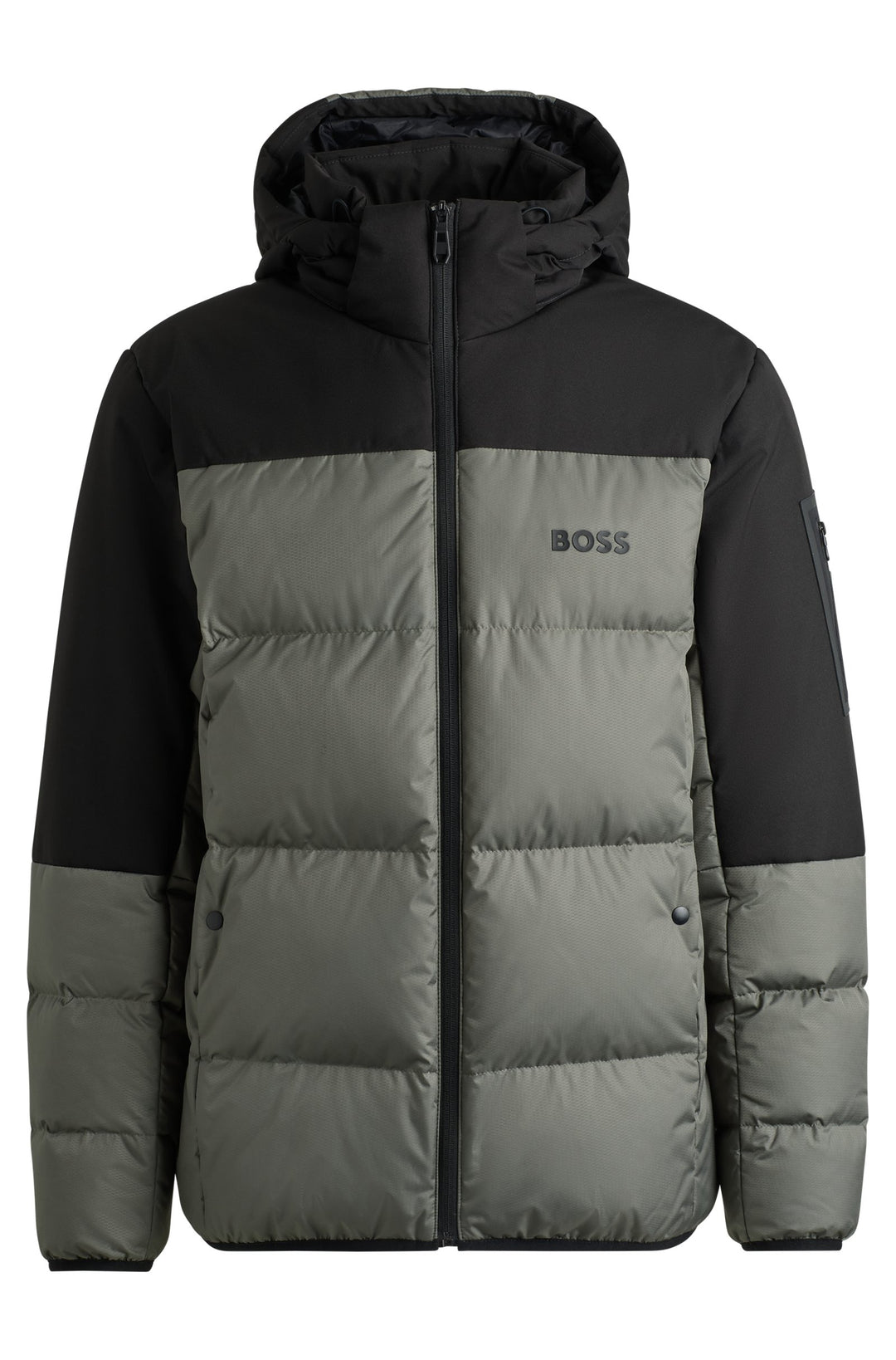 BOSS Casual Jackets Regular Fit in Polyester - J_HAMAR 3 10237082 01-50522660- Concorde Fashion#color_grey-056