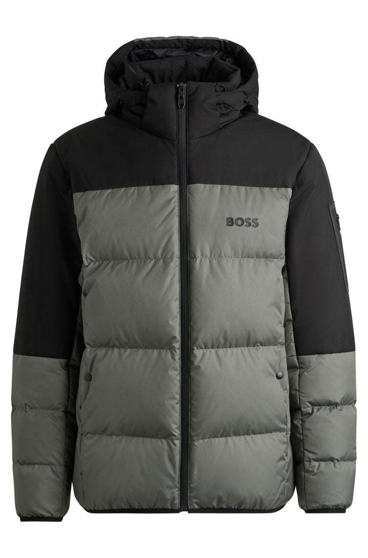 BOSS Casual Jackets Regular Fit in Polyester - J_HAMAR 3 10237082 01-50522660- Concorde Fashion#color_grey-056