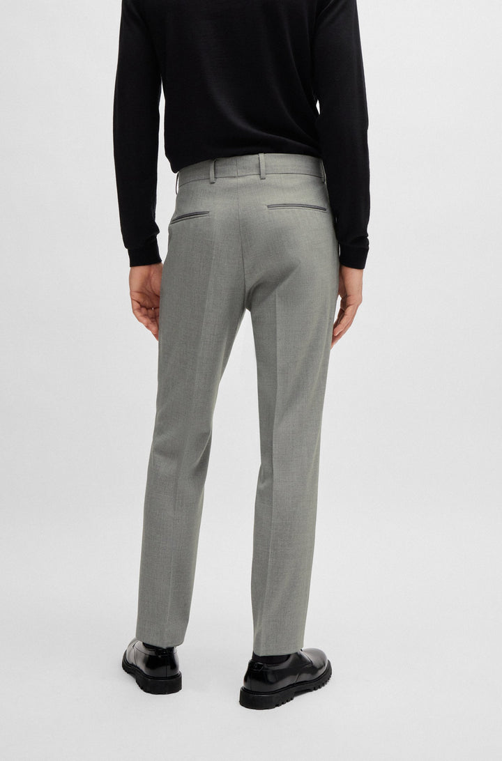 BOSS Trousers Slim Fit - H-GENIUS-241 50509578- Concorde Fashion#color_silver-042