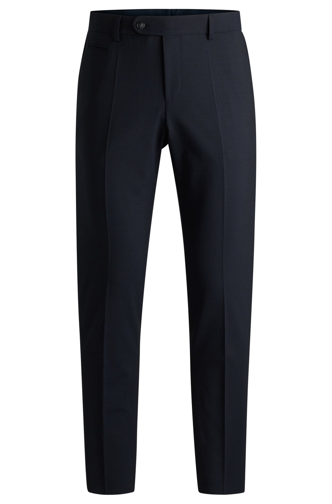 BOSS Trousers Slim Fit in Wool Mix - H-GENIUS-DTL-243 10237546 01-50530345- Concorde Fashion#color_navy-406