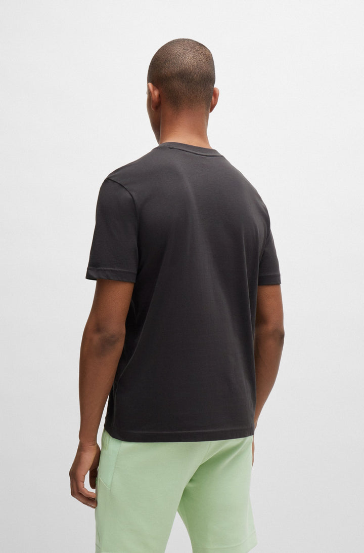 BOSS Regular Fit T-Shirts in Cotton - TEE 3 10238300 01-50513005- Concorde Fashion#color_charcoal-016