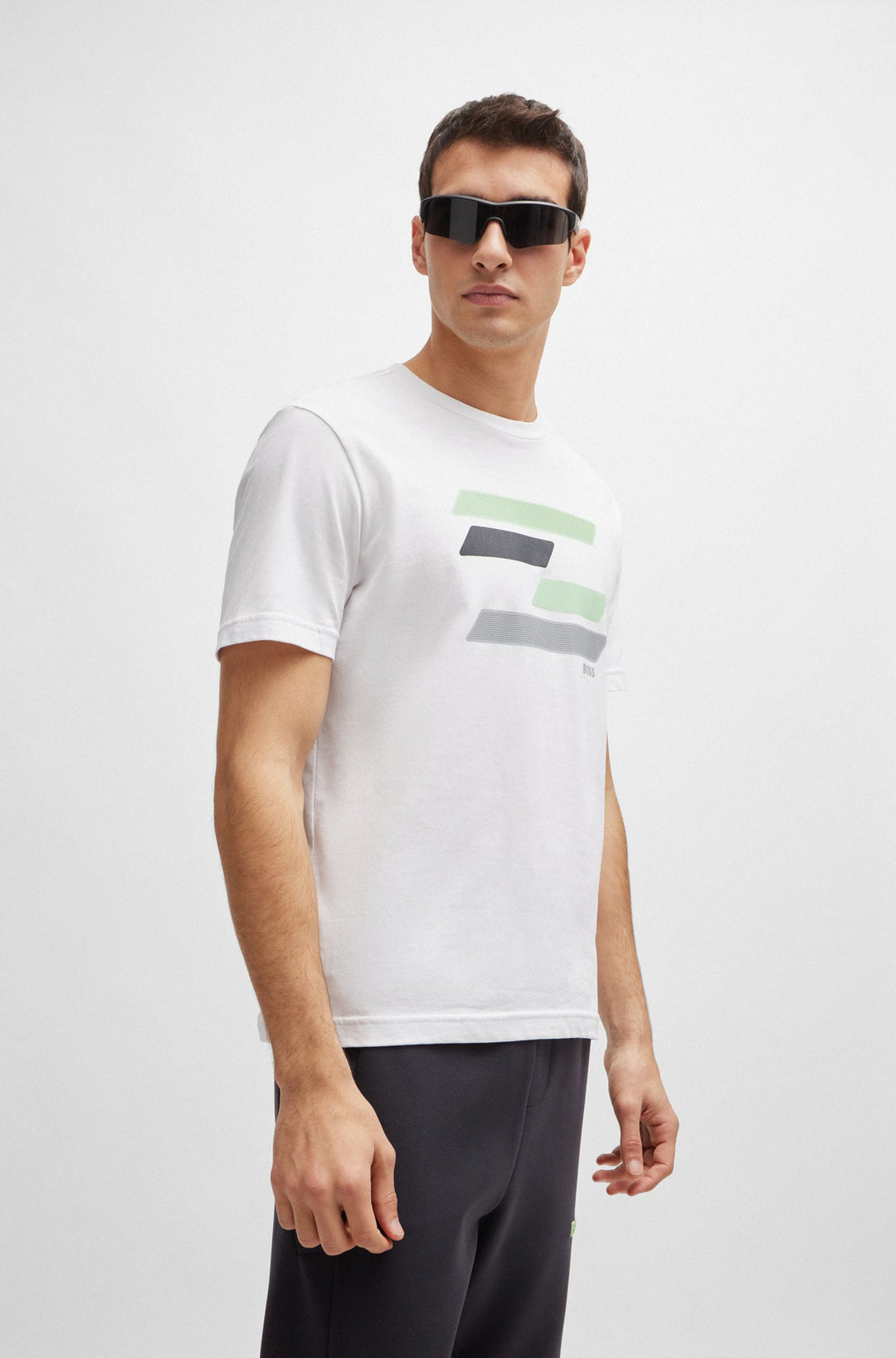 BOSS Regular Fit T-Shirts in Cotton - TEE 3 10238300 01-50513005- Concorde Fashion#color_white-100