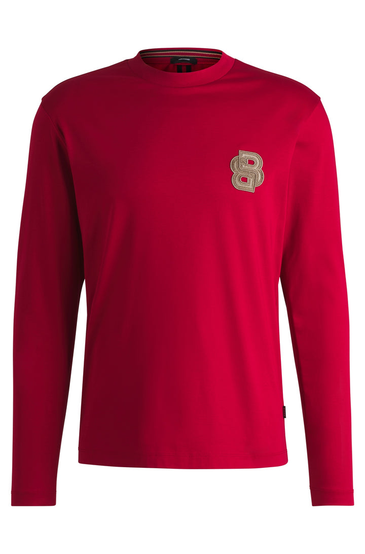 BOSS T-Shirts Regular Fit in Cotton - C-TALLEY 10238361 01-50533813- Concorde Fashion#color_red-629