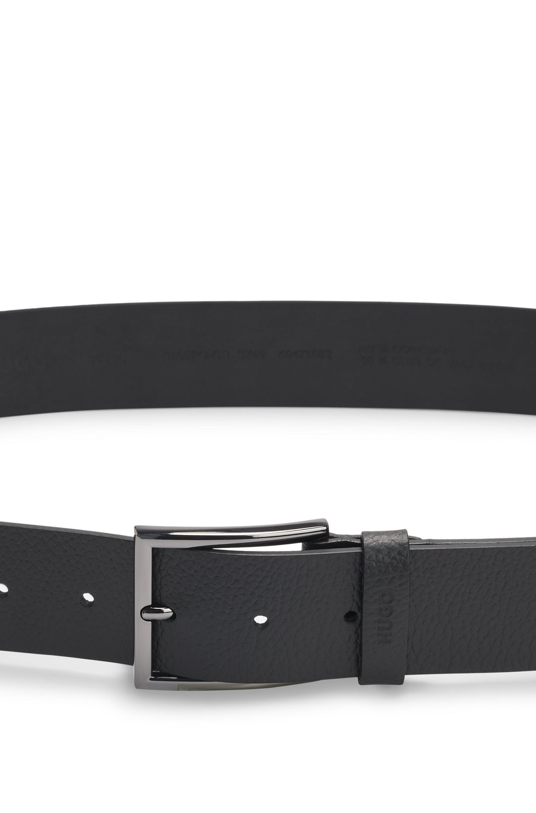 HUGO Belts  - GIASPO-GR_SZ40 50471562- Concorde Fashion#color_black-002