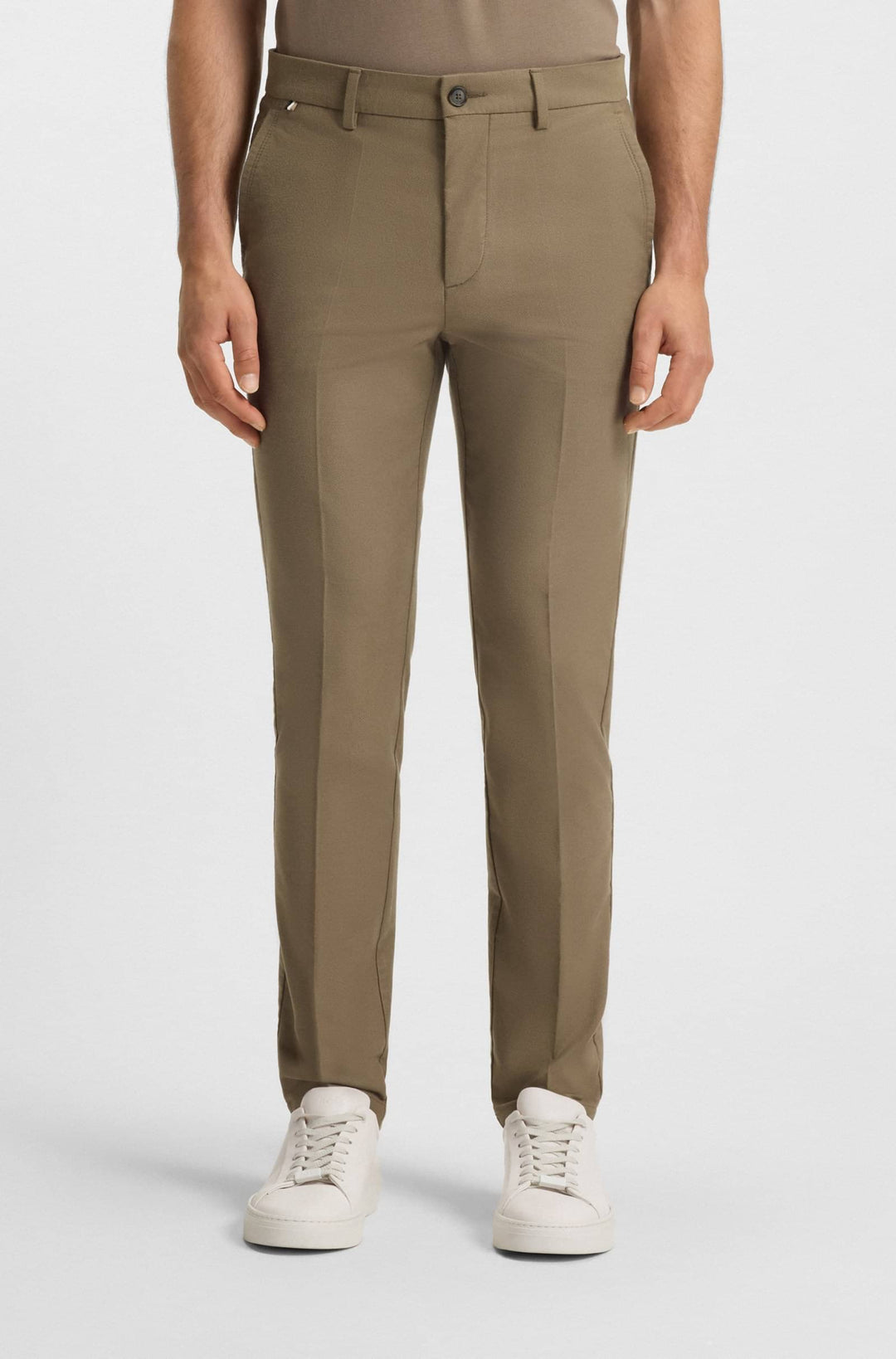 BOSS Trousers Slim Fit - H-KAITON1 50551059- Concorde Fashion#color_brown-245