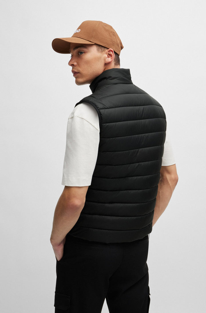 HUGO Vests Regular Fit in Nylon - BRENTINO2431 10239121 01-50517743- Concorde Fashion#color_black-001