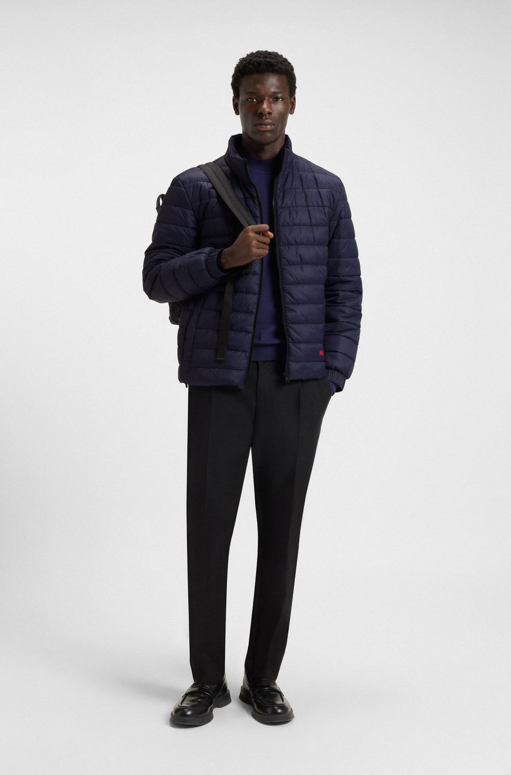 HUGO Casual Jackets Regular Fit - BRENTI2521 50544999- Concorde Fashion#color_navy-418