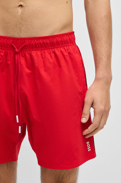 BOSS Shorts  in Polyester - ICONIC 10239741 01-50491594- Concorde Fashion#color_red-610