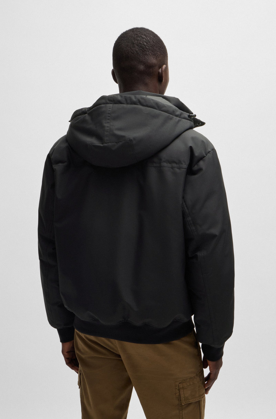 BOSS Casual Jackets Relaxed Fit in Polyester - OSIS 10240256 01-50522216- Concorde Fashion#color_black-001