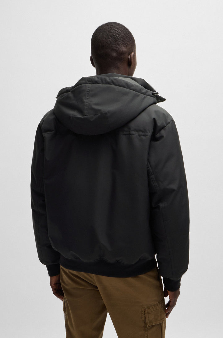 BOSS Casual Jackets Relaxed Fit in Polyester - OSIS 10240256 01-50522216- Concorde Fashion#color_black-001
