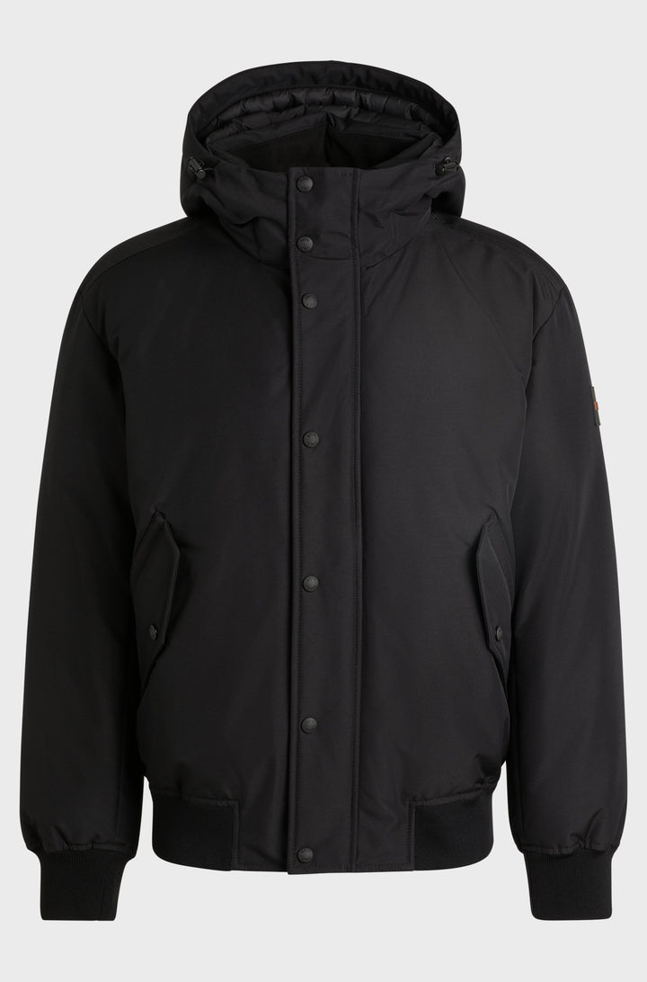 BOSS Casual Jackets Relaxed Fit in Polyester - OSIS 10240256 01-50522216- Concorde Fashion#color_black-001