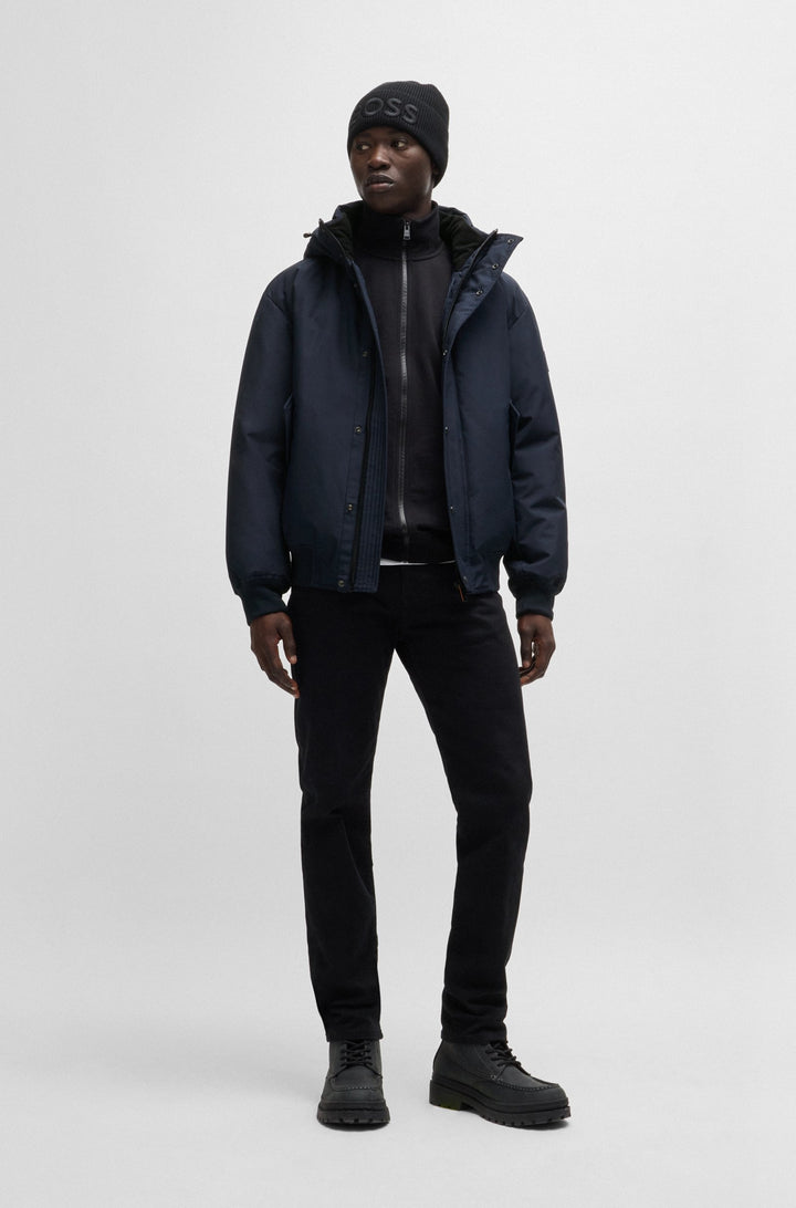 BOSS Casual Jackets Relaxed Fit in Polyester - OSIS 10240256 01-50522216- Concorde Fashion#color_navy-404