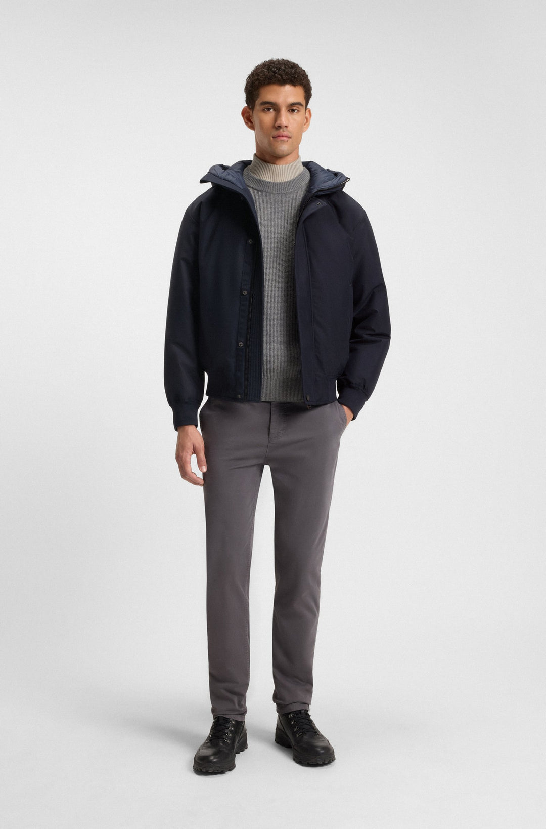 BOSS Casual Jackets Relaxed Fit - OSIS1 50547099- Concorde Fashion#color_navy-404