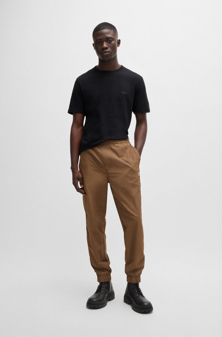 BOSS T-Shirts Regular Fit in Cotton - TEGOOD 10240843 01-50508243- Concorde Fashion#color_black-001