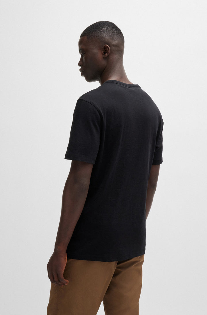 BOSS T-Shirts Regular Fit in Cotton - TEGOOD 10240843 01-50508243- Concorde Fashion#color_black-001