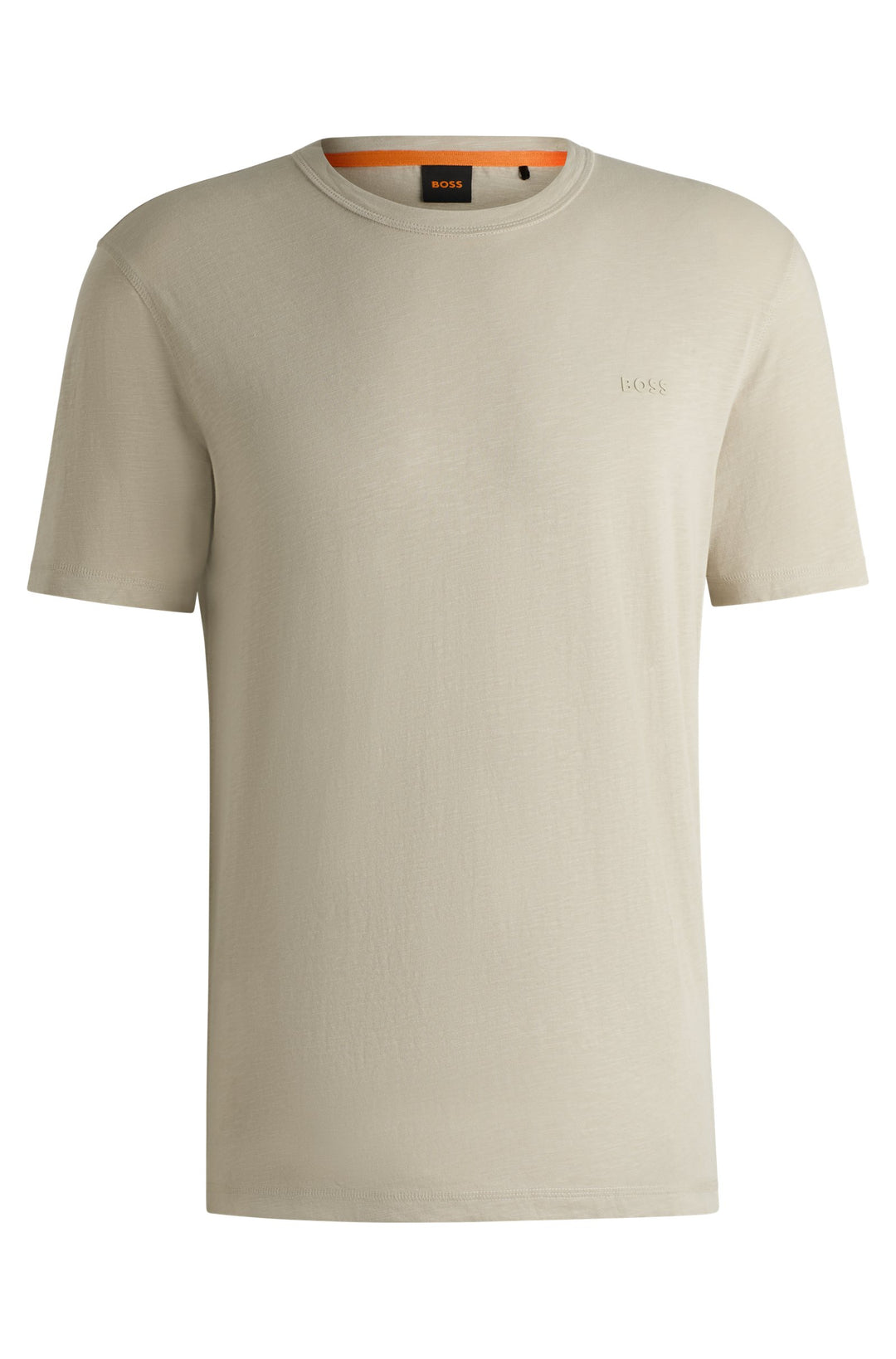 BOSS T-Shirts Regular Fit in Cotton - TEGOOD 10240843 01-50508243- Concorde Fashion#color_beige-271