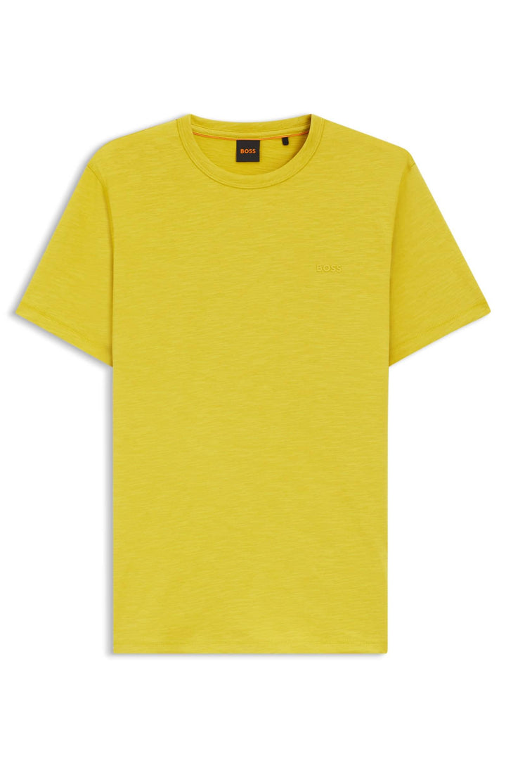 BOSS T-Shirts Regular Fit - TEGOOD 50508243- Concorde Fashion#color_yellow-721