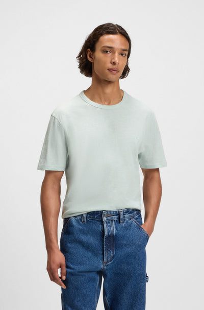 BOSS T-Shirts Regular Fit in Cotton - TEGOOD 10240843 01-50508243- Concorde Fashion#color_blue-474