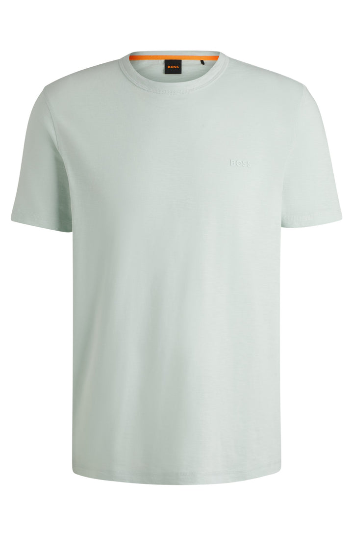 BOSS T-Shirts Regular Fit in Cotton - TEGOOD 10240843 01-50508243- Concorde Fashion#color_blue-474