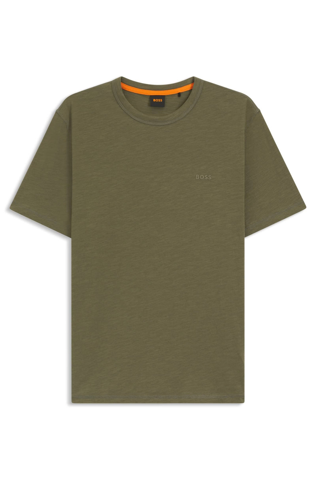 BOSS T-Shirts Regular Fit in Cotton - TEGOOD 10240843 01-50508243- Concorde Fashion#color_green-342
