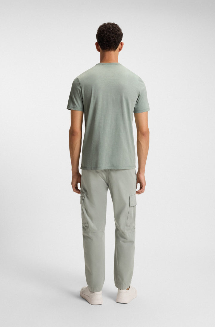 BOSS T-Shirts Regular Fit in Cotton - TEGOOD 10240843 01-50508243- Concorde Fashion#color_green-351