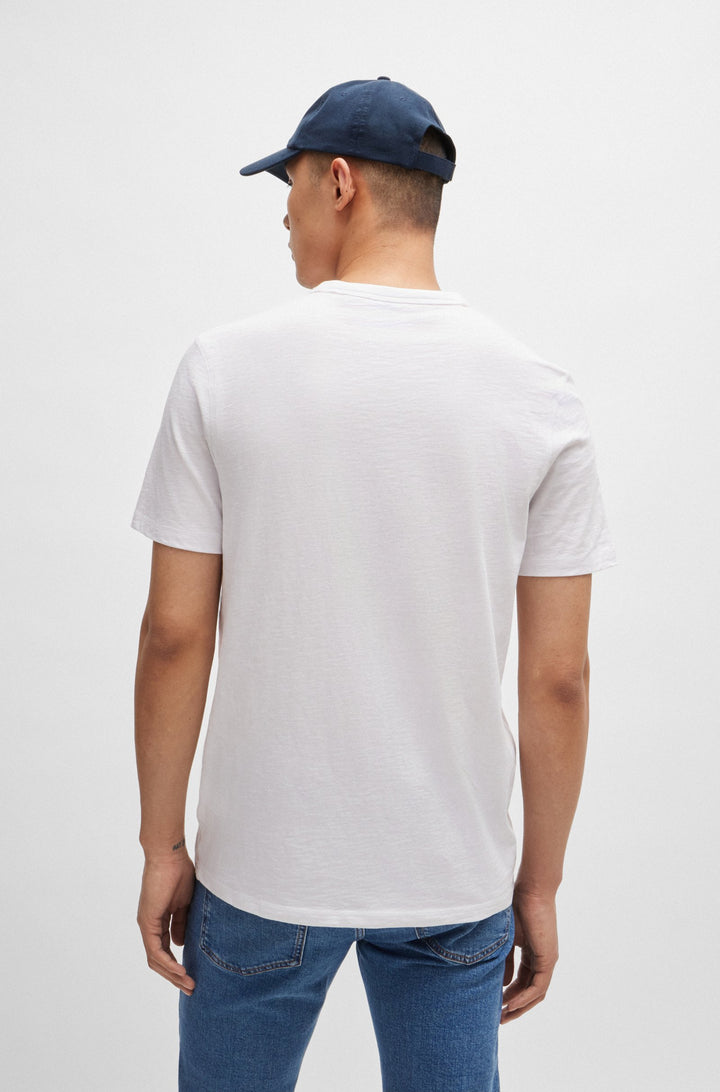 BOSS T-Shirts Regular Fit in Cotton - TEGOOD 10240843 01-50508243- Concorde Fashion#color_white-100