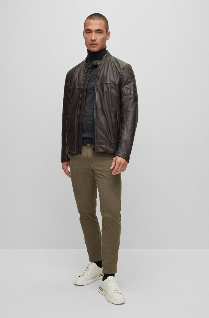 BOSS Sweaters  in Wool - MUSSO-P 10241489 01-50468262- Concorde Fashion#color_black-002
