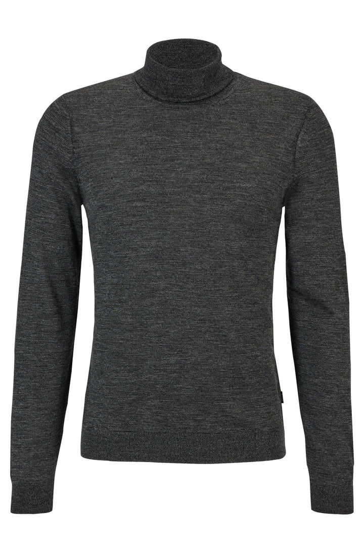 BOSS Sweaters  in Wool - MUSSO-P 10241489 01-50468262- Concorde Fashion#color_black-002