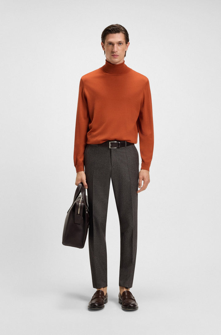 BOSS Sweaters  in Wool - MUSSO-P 10241489 01-50468262- Concorde Fashion#color_orange-809